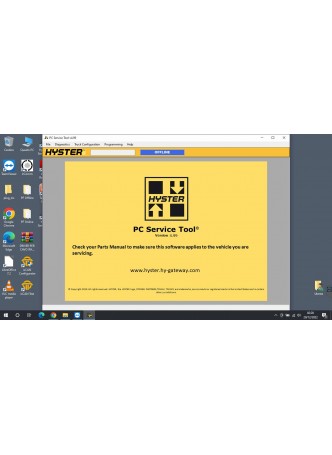 2021 newest Hyster and Yale PC Service Tool v 4.99 diagnostic and programming program with patch login files